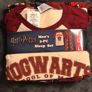 NWT Harry Potter Pajamas